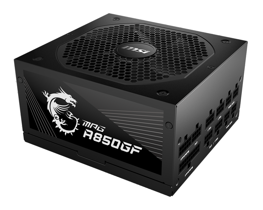 MSI MPG A850GF 850W  GOLD Power Supply Full Modular