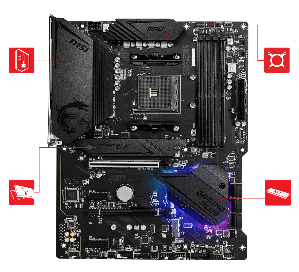 MSI MPG B550 GAMING PLUS