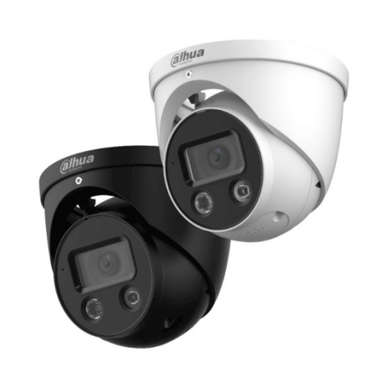 5MP Full-color Active Deterrence Fixed-focal Eyeball WizSense Network Camera
