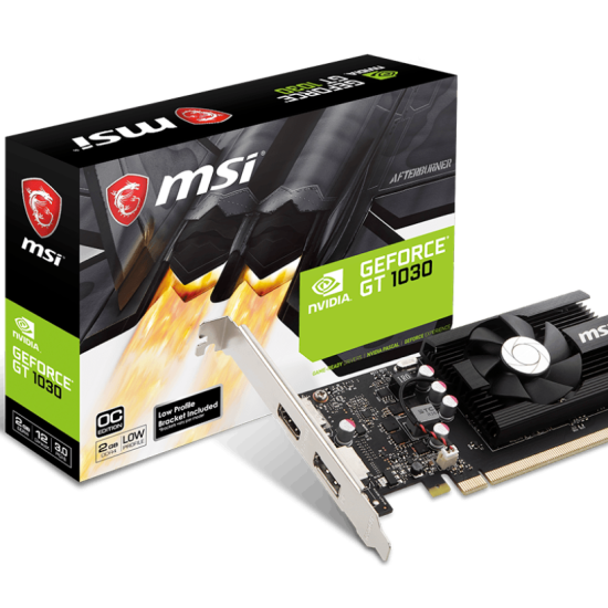 MSI GEFORCE GT 1030 2GD4 LP OC