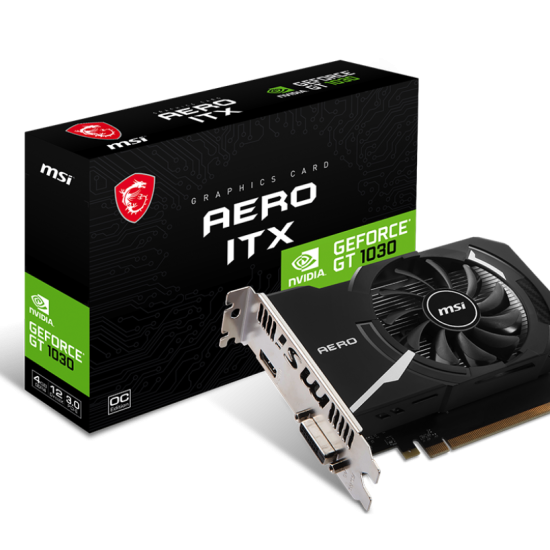MSI GEFORCE GT 1030 AERO ITX 4GD4 OC