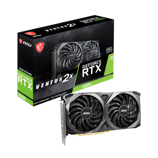 MSI GEFORCE RTX 3060 VENTUS 2X 12G OC