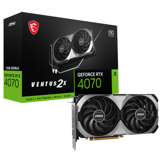 MSI GeForce RTX 4070 VENTUS 2X E 12G OC