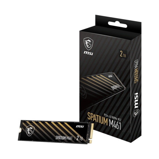 MSI SPATIUM M461 PCIe 4.0 NVMe M.2 500GB1TB 2TB 4TB