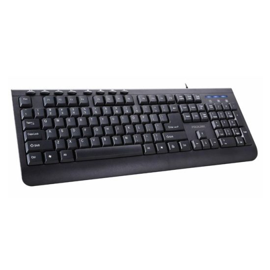 PROLINK KEYBOARD WITH MULTIMEDIA HOT KEY ARABIC VERSION BLACK