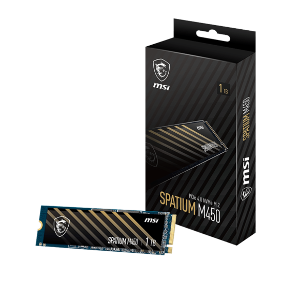 SPATIUM M450 PCIe 4.0 NVMe M.2 500GB1TB2TB
