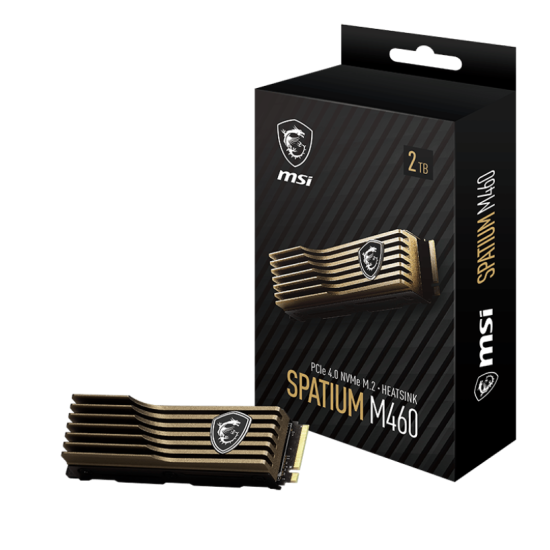 SPATIUM M460 PCIe 4.0 NVMe M.2 1TB 2TB HS