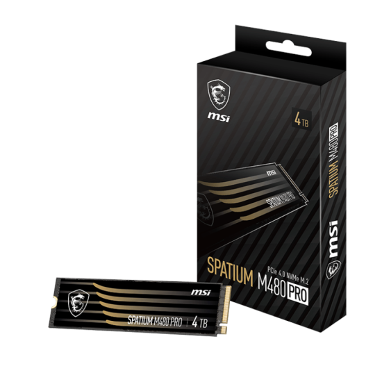 SPATIUM M480 Pro PCIe 4.0 NVMe M.2 1TB 2TB 4TB