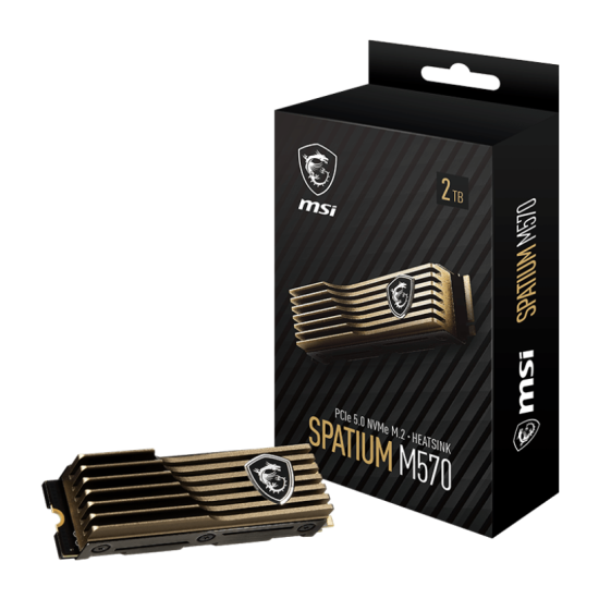 SPATIUM M570 PCIe 5.0 NVMe M.2 2TB HS (New)
