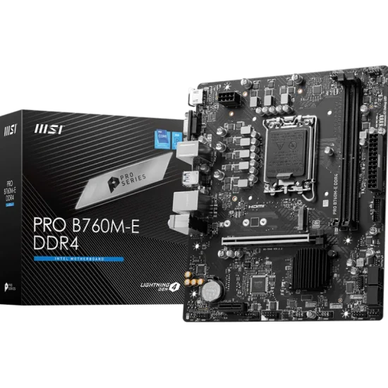 MSI PRO B760M-E DDR4